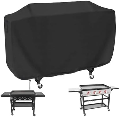 Flattop Grill Cover for Royal Goumet for Char-Griller Flat Iron 4 Burner