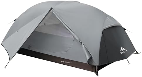Forceatt Tent for 2 and 3 Person is Waterproof and Windproof, Camping Tent for 3 to 4 Seasons,Lightweight Aluminum Pole Backpacking Tent Can be Set Up Quickly,Great for Hiking