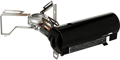 Snow Peak Home and Camp Burner, Camping Stove, Auto Ignition, Black
