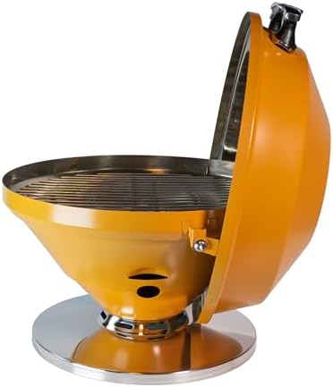 Magma C10-105-MUS Mustard Beach Fire Gas Grill | Portable Stainless Steel