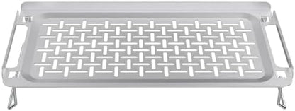 Griddle Warming Rack for Weber Slate 36 30 28 Inch Rust-Resistant Griddle, Stainless Steel Grill Warming Rack for Blackstone 17 22 28 36 Inch Charbroil Camp Chef and Most Flattop Griddle Accessories