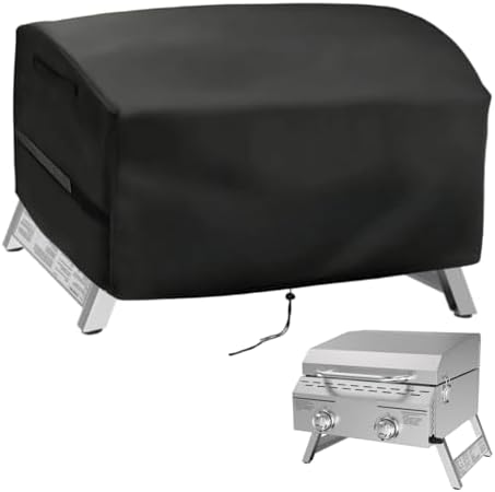 Mini Tabletop Gas Grill Cover for Megamaster 2-Burner Portable Gas Grill