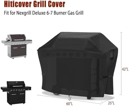 60" Grill Cover for Nexgrill 720-0898/720-0896 Deluxe 6-7 Burner