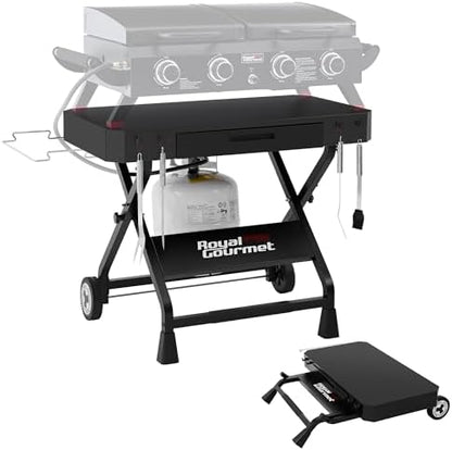 GD3701 Portable Collapsible Grill Stand Black