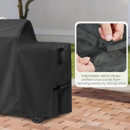 600D Waterproof Grill Cover for Traeger Woodridge 51x27x46