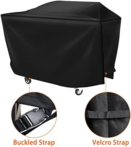 iCOVER Griddle Cover for Blackstone Rangetop Combo Griddles 600D Heavy Duty Waterproof Canvas, Fits Up to 68"