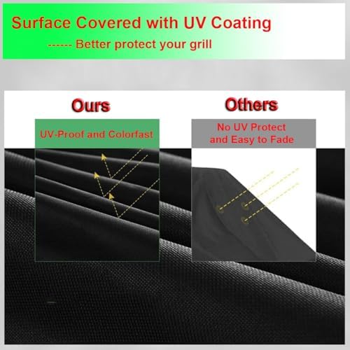 Infrared Grill Cover for Big Horn Infrared Grill, 600D Heavy Duty Waterproof Grill Cover for Bighorn Infrared Gas Grill Tabletop Salamander Broiler, Portable Propane Steak Cooker, Pizza Oven
