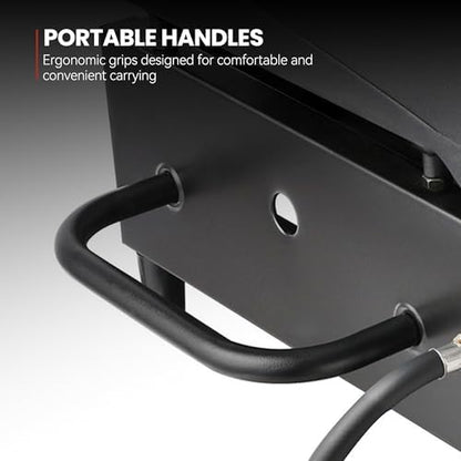 GD4001TB Propane Grill & Griddle Combo Black
