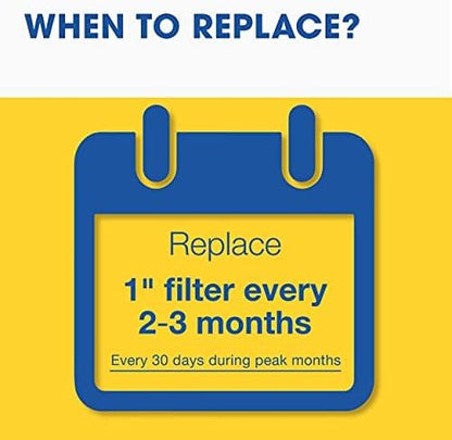 Aerostar 20x20x1 MERV 11 - 4 Count - Pleated HVAC, Furnace & Air Conditioner Filters - Removes Dust, Cold & Flu Germs, Lint, Mold, Pet Dander, Allergy-Causing Pollen, Smog & Smoke