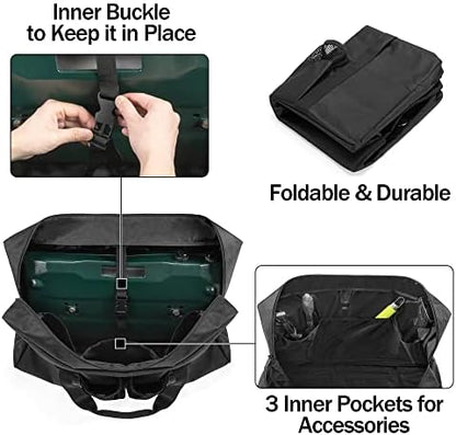 samdew 2-Burner Camp Stove Carry Case Compatible with Coleman, Bag Only