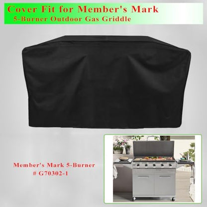 Griddle Cover for Members Mark Pro Series 5 Burner Flat Top Griddle