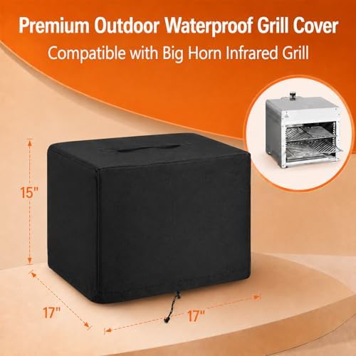 Grill Cover for Big Horn Outdoors Portable Infrared Gas Grill