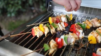 Monument Grills Clearview® 2-Burner Tabletop Propane Gas Grill for Outdoor Portable Camping Cooking with BBQ Cover(2 items)