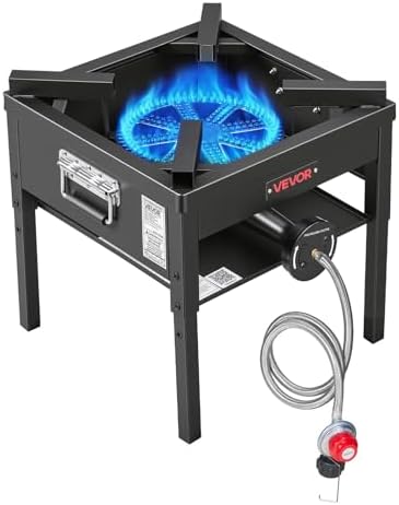 VEVOR Outdoor Propane Gas Stove, Propane LPG Gas Camping Stove,