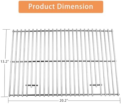 Cooking Grate Replacement for Cuisinart CGG-306, Replacement Part 306-20087