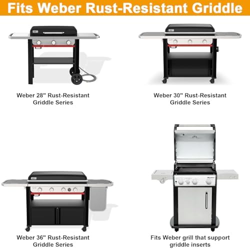 Griddle Warming Rack for Weber Slate 36 30 28 Inch Rust-Resistant Griddle, Stainless Steel Grill Warming Rack for Blackstone 17 22 28 36 Inch Charbroil Camp Chef and Most Flattop Griddle Accessories