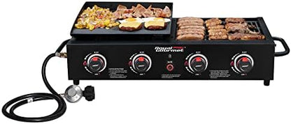 GD4001TB Propane Grill & Griddle Combo Black