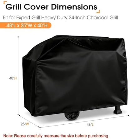 Grill Cover for Expert Grill Heavy Duty 24-Inch Charcoal Grill
