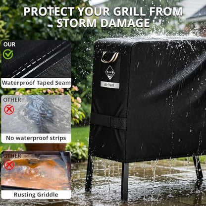 Griddle Cover for Blackstone 22" with Hood & Stand,1000D Heavy Duty