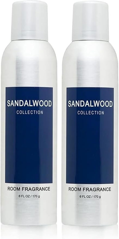AP Fragrance Belfair Oaks Room Fragrance Air Freshener Spray - Concentrated Sandalwood Deodorizer - 2 Pack