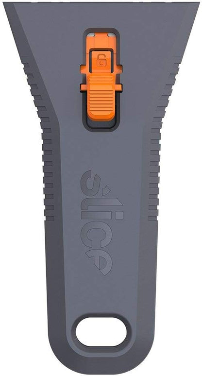 Slice 10591-CS Manual Utility Scraper, Locking Ceramic Blade, Rust Free, Finger Friendly, Soft-Touch Comfort Grips Reduce Strain, 12 Pack, Regular - Manual (Locks in Position) (10591-12)