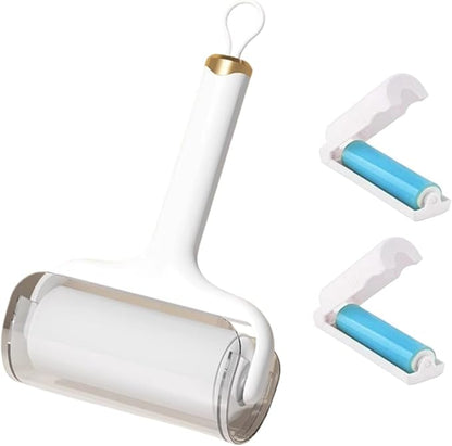 Reusable and Washable Lint Roller,Sticky Pet Hair and Dust Remover 3 Pack,3.9 Inch Lint Roller for Clothes, Couch and Carseats