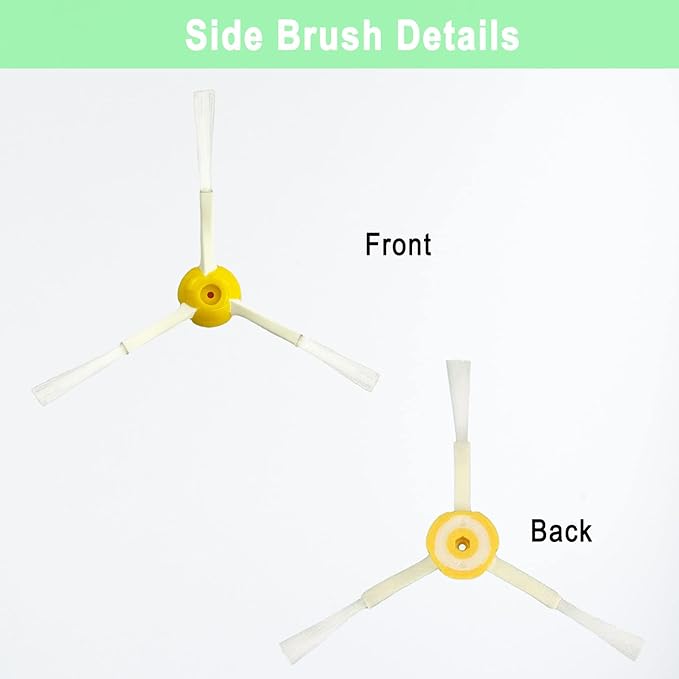18 Pack Replacement Parts Compatible with iRobot Roomba 800 900 Series 805 850 860 861 864 866 870 871 880 890 891 960 980 981 985 961 Vacuum Accessories,2 Set Roller Brushes,8 Filters,8 Side Brushes