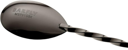 Barfly Bar Spoon with Muddler 15 3/4" (40.0 cm), (40 cm), Gun Metal Black