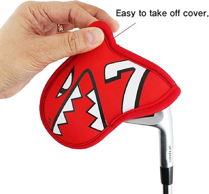 Palette Golf Iron Covers / 9pcs Set/Golf Head Covers/Golf Club Covers