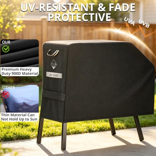 Griddle Cover for Blackstone 22" with Hood & Stand,Flexible 900D