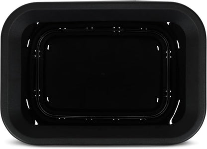 Simpli-Magic 18.5 Gallon (70L) Open Top Trash Can – Rectangular Commercial Trash Can – Smudge-Resistant, Easy to Clean, Non-Skid Base, Brushed Stainless Steel