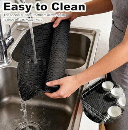 Silicone Grill Tool Mat for Blackstone Griddle Side Shelf Spatula Mat