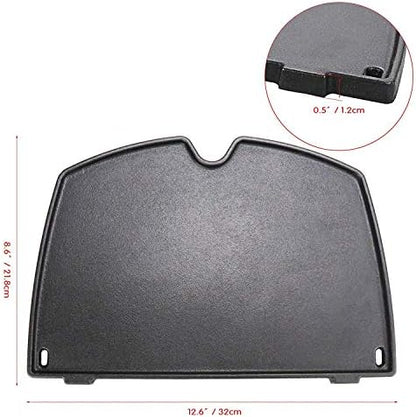 Cast Iron Griddle Accessories for Weber Q1200 Q1000 Q120 Q100 Gas Grill