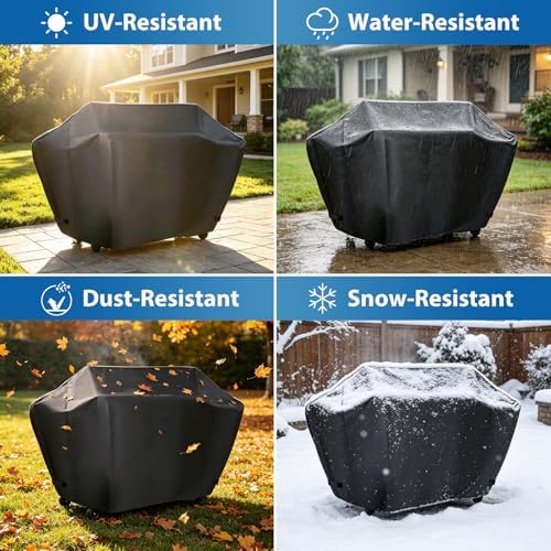 66 Inch Gas Grill Cover for Monument Denali D605 6-Burner Grill, Waterproof