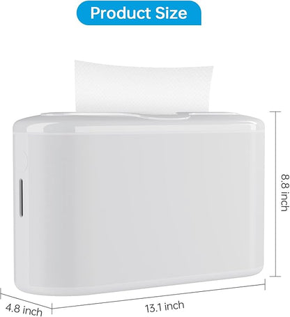 Paper Towel Dispenser Countertop, Multifold Hand Towel Dispenser for Bedroom, Bathroom, Kitchen, Toilet