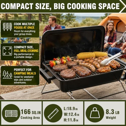 Bestfire Portable Propane Gas Grill