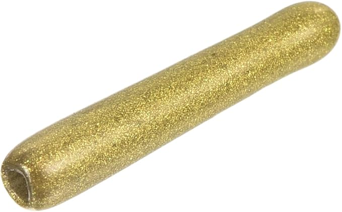 uxcell 20pcs Rubber End Caps 1/16"(1.5mm) ID Vinyl Round Tube Bolt Cap Cover Thread Protectors Gold