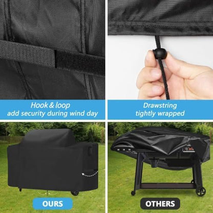 68 Inch Smoker Cover for Traeger Woodridge Pro/Elite Electric Pellet Grill