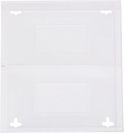 AMERICAN HOSPITAL SUPPLY Wall-Mount Double Glove Dispenser | Clear Acrylic Glove Box Holder with Individual Compartments | Double Layer | 10 x 10.95 x 3.5 in | Gloves Sold Separately