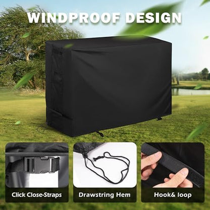 Griddle Cover for BESTFIRE Propane Gas Griddle Charcoal Grill Combo, Flat Grill Cover for BESTFIRE Flat Top Charcoal Gas Grill Combo