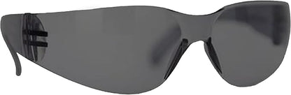 BISON LIFE Safety Glasses - Scratch Resistant Wrap Around Eyewear, Polycarbonate ANSI Z87.1 Impact Resistant Lens