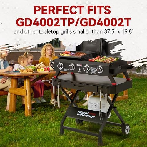 GD3701 Portable Collapsible Grill Stand Black
