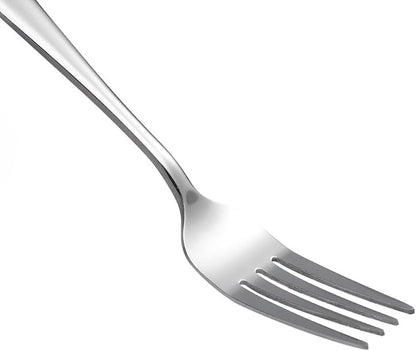 Stainless Steel Dinner/Salad Forks Set,24-Piece,8 Inches