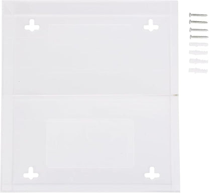 AMERICAN HOSPITAL SUPPLY Wall-Mount Double Glove Dispenser | Clear Acrylic Glove Box Holder with Individual Compartments | Double Layer | 10 x 10.95 x 3.5 in | Gloves Sold Separately