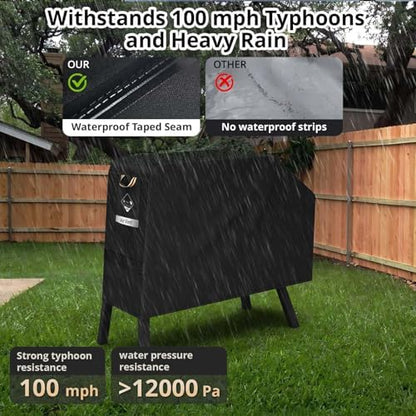 Griddle Cover for Blackstone 22 inch with Hood & Stand,1000D Heavy Duty