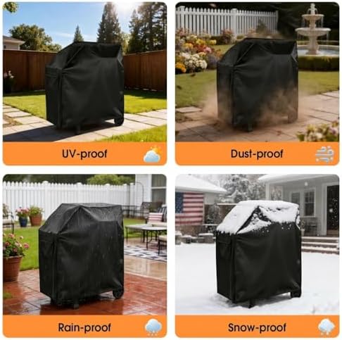 Grill Cover for Nexgrill 810-0025 22" Barrel Charcoal Grill