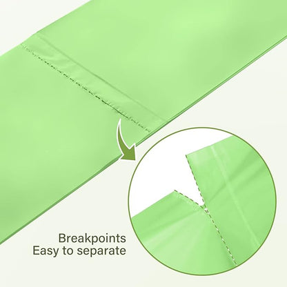 Compostable 8 Gallon Trash Bags Compost Small Garbage Bag Extra Thick 0.87 Mil for Kitchen Bathroom BPI Certified 30 Counts, Green