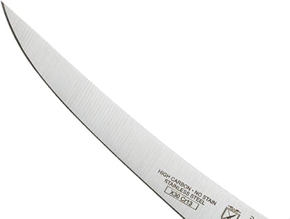 Mercer Culinary Millennia Color Handle Cutlery 6" Curved Boning Knife Purple