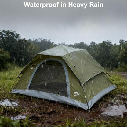 Night Cat Upgraded Backpacking Tents 1 2 Persons Easy Clip Setup Camping Tent Adults Scouts Heavy Rainproof Compact Lightweight