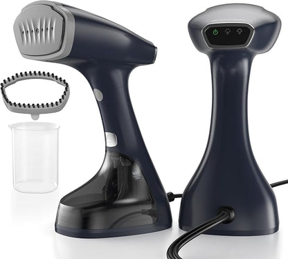 BEAUTURAL Handheld Garment Steamer for Clothes, Handheld steamer with Foldable Design, Easy to Remove Wrinkles, 1500W, 25-Second Fast Heat up, 2 Steam Level Setting with Continuous Steaming
